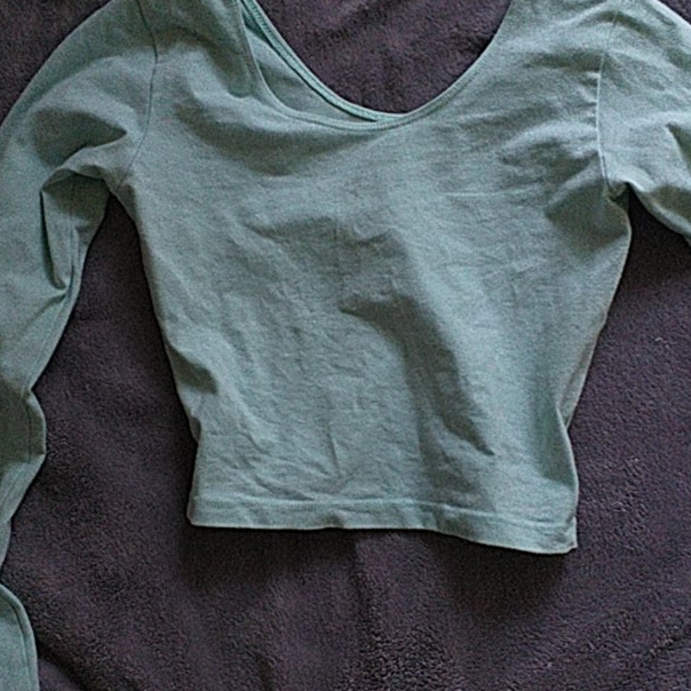 American apparel crop top